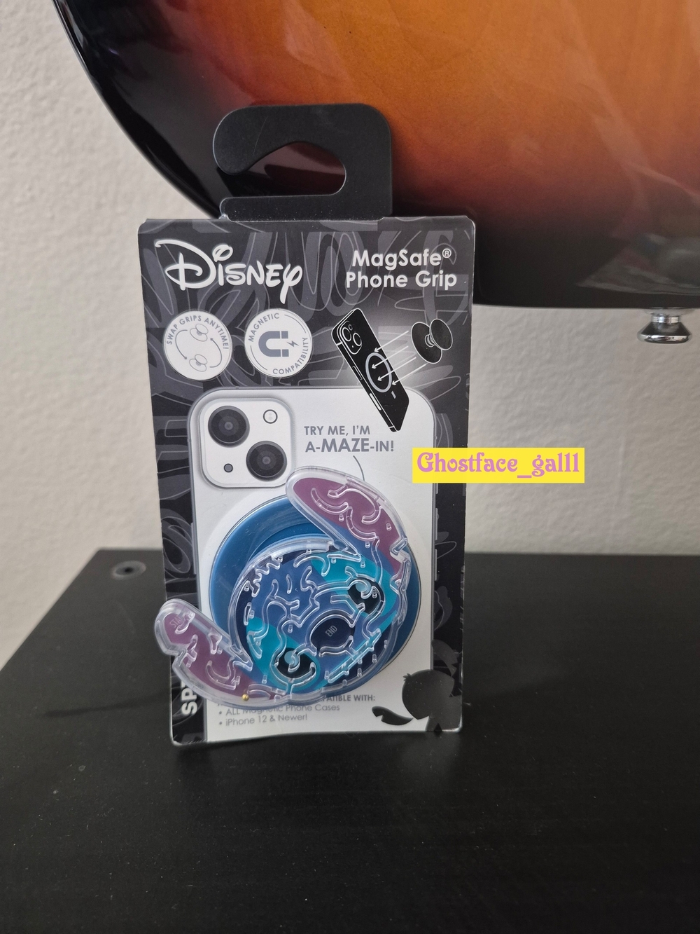 37Disney Stitcg MagSafe Phone Grip - Maze Game